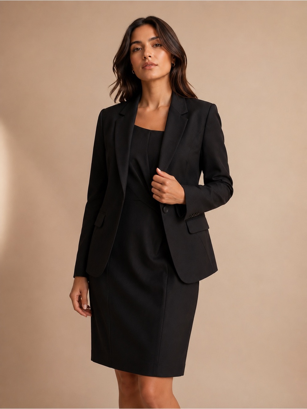 Atmosphere Black Tailored Blazer